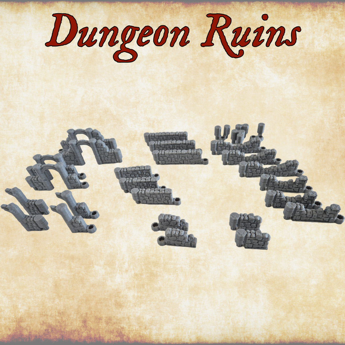 Modulaire Dungeon Ruine set