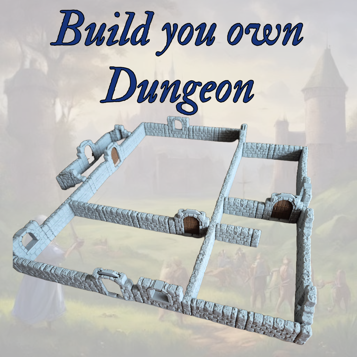 100 delige modulaire Dungeon Set