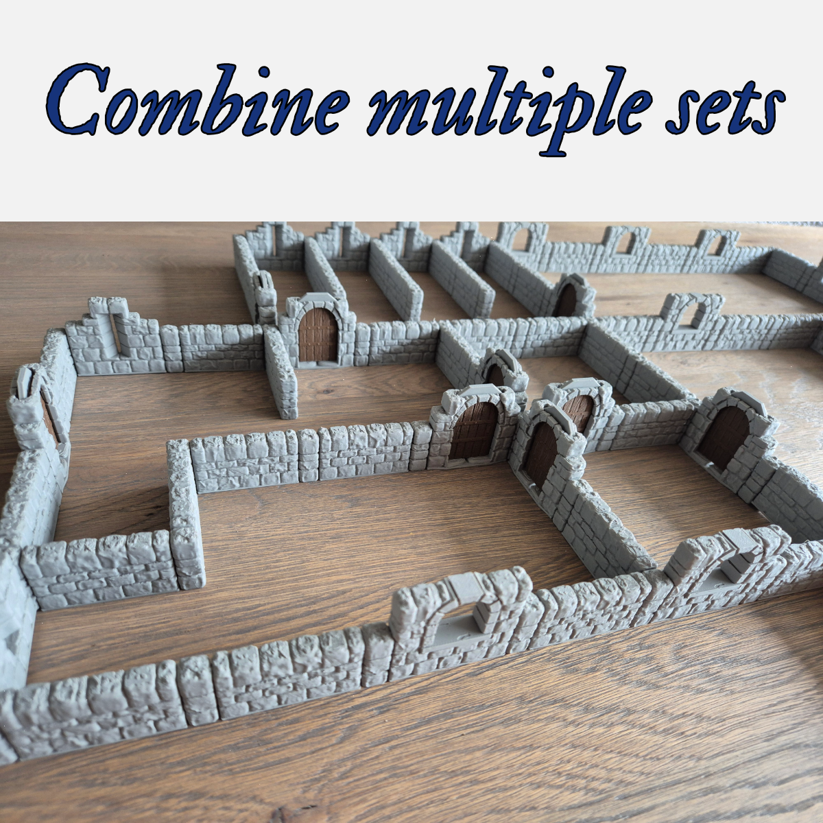 100 delige modulaire Dungeon Set