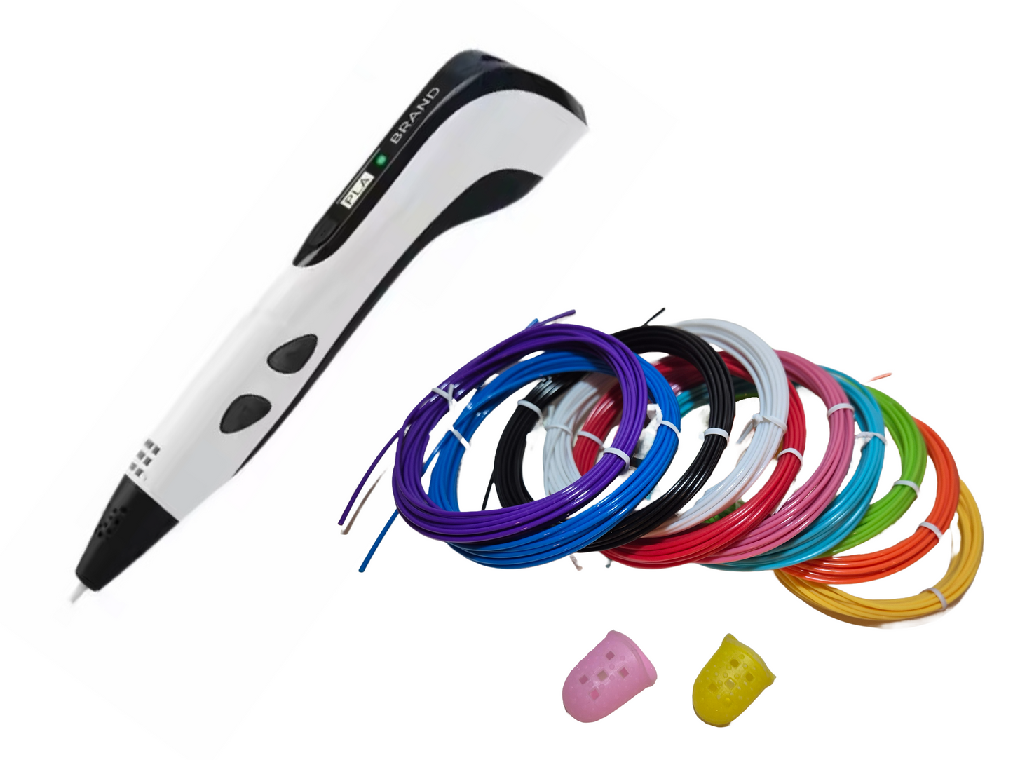 3D Pen Set – Inclusief 60m PLA Filament in 13 kleuren