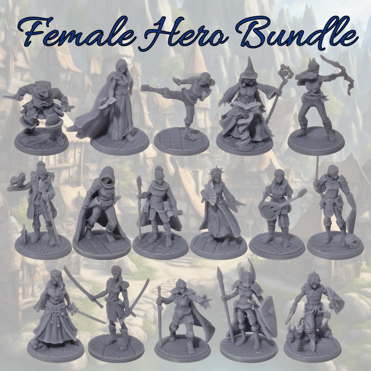 Female hero bundle