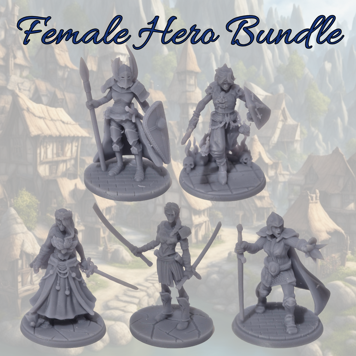 Female hero bundle