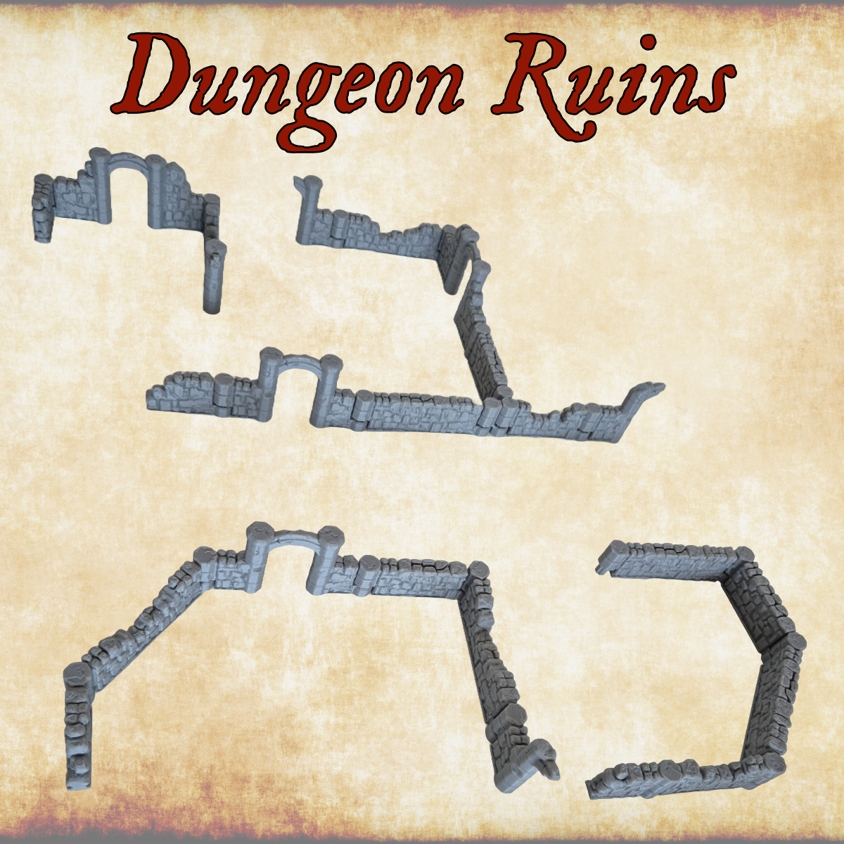 Modulaire Dungeon Ruine set