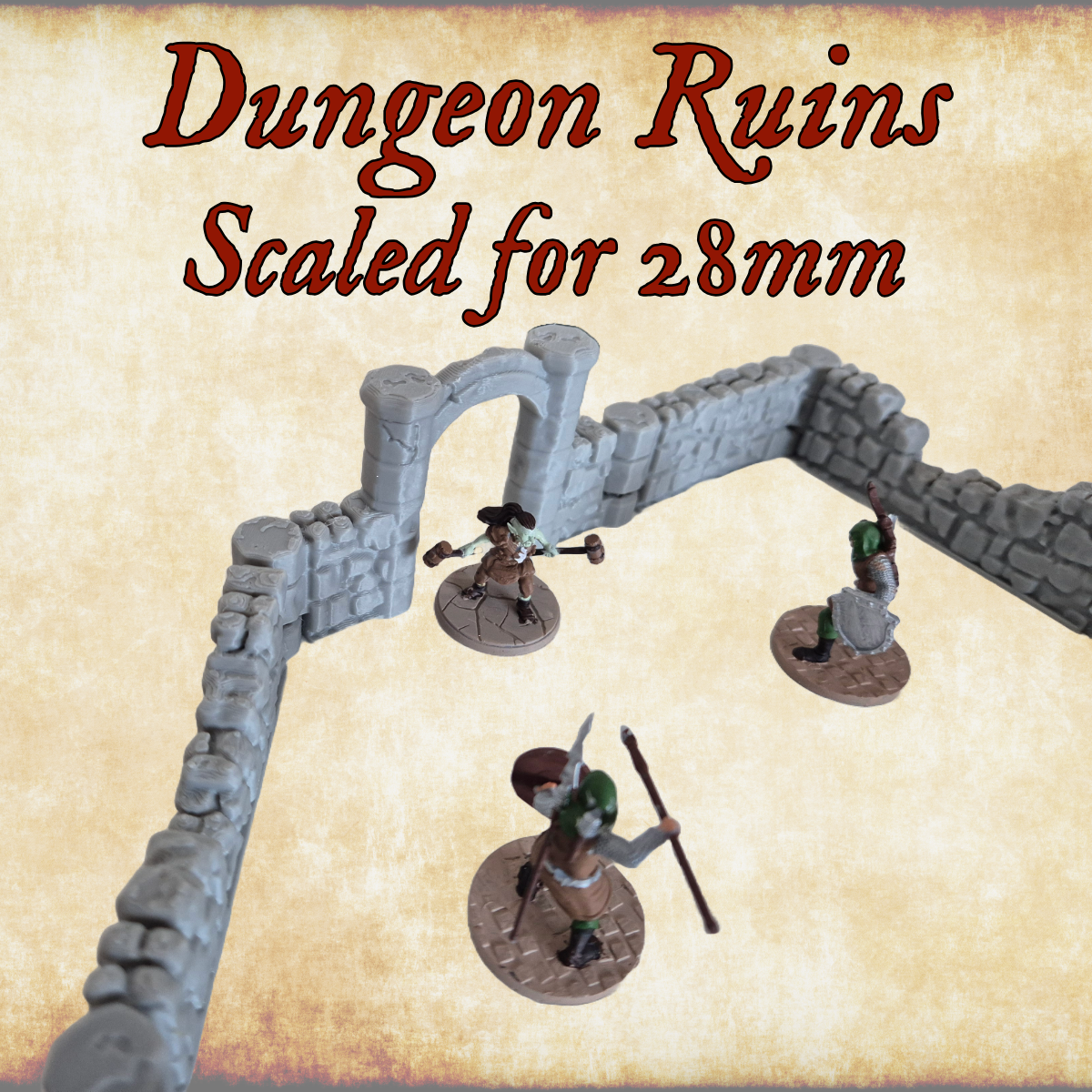 Modulaire Dungeon Ruine set