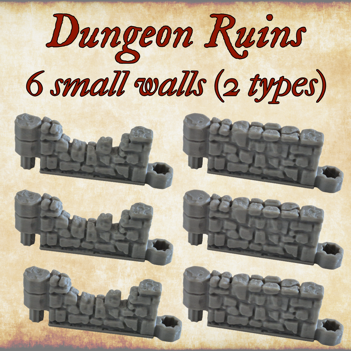 Modulaire Dungeon Ruine set